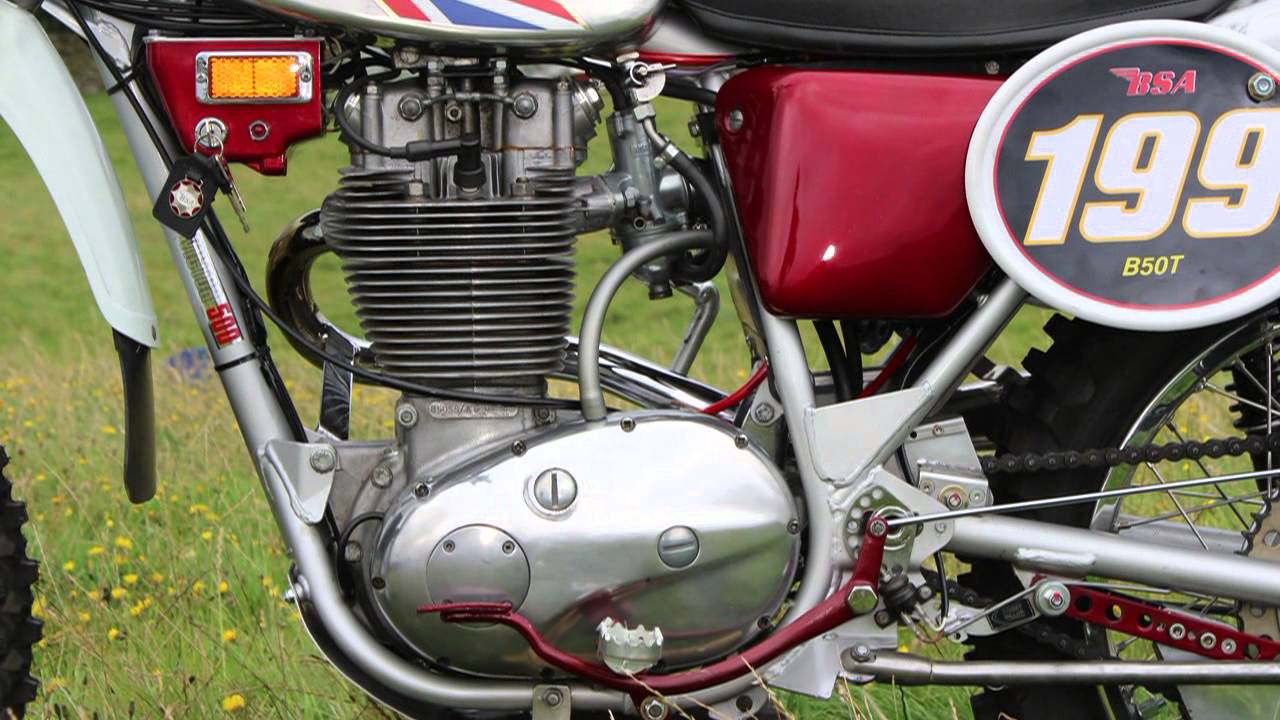 Classic Motorcycles 1971 BSA B50T