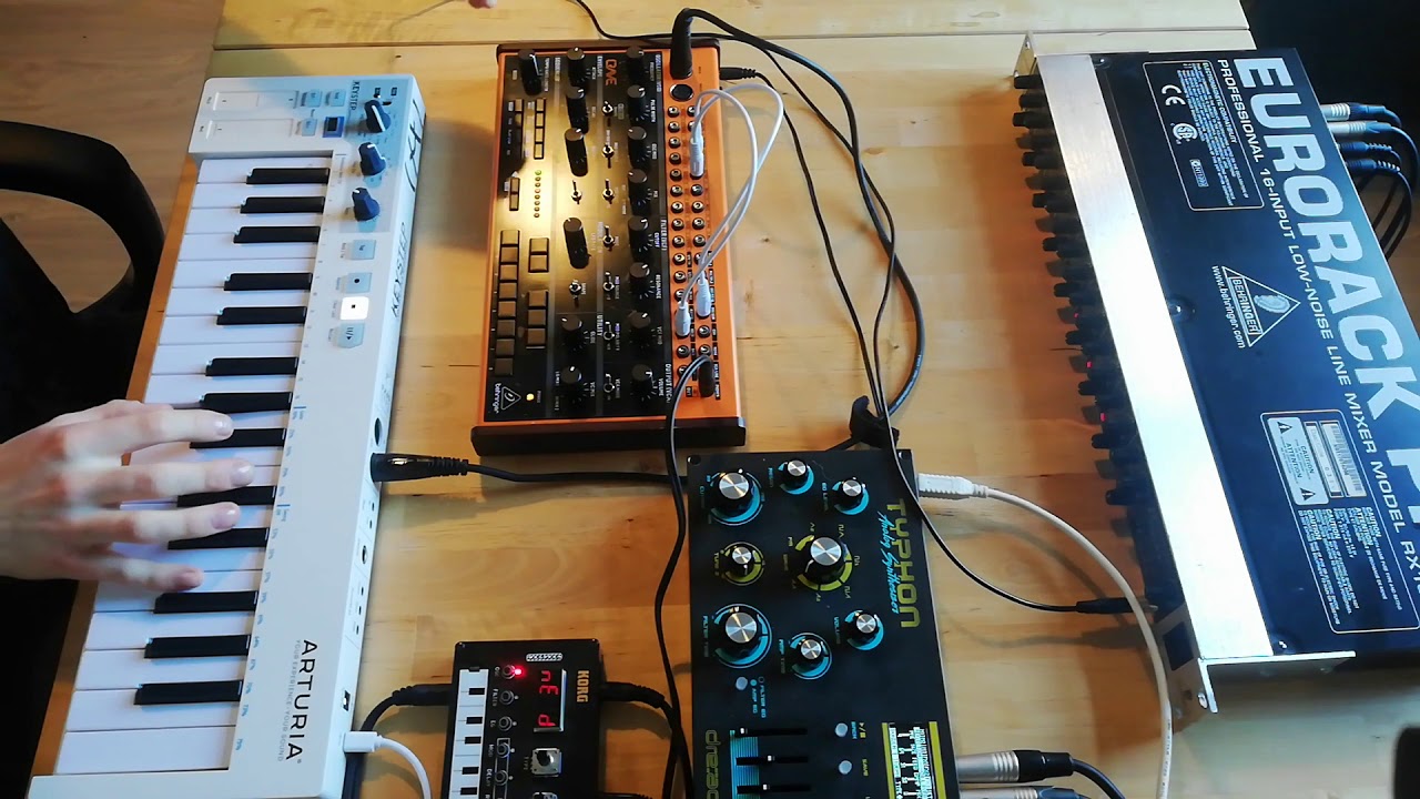 Ambient Synth Jam: Behringer Crave   Korg NTS 1   Dreadbox Typhon