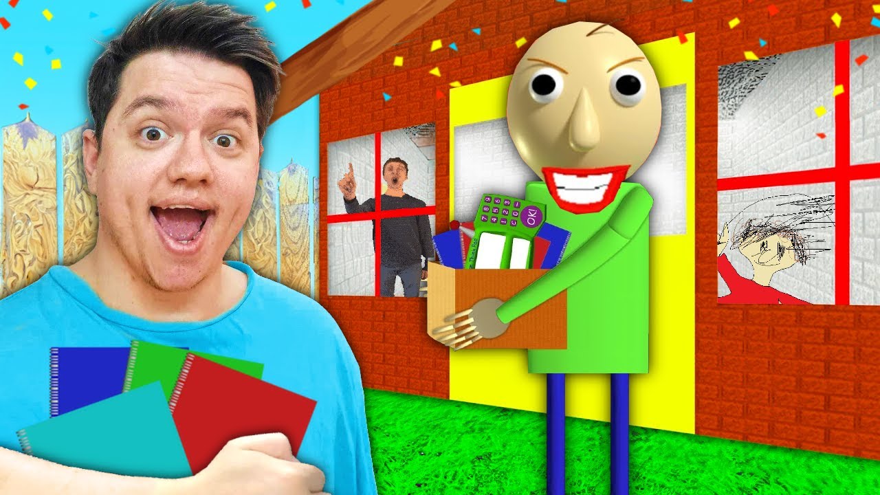 Baldi a DECHIS o SCOALA NOUA !