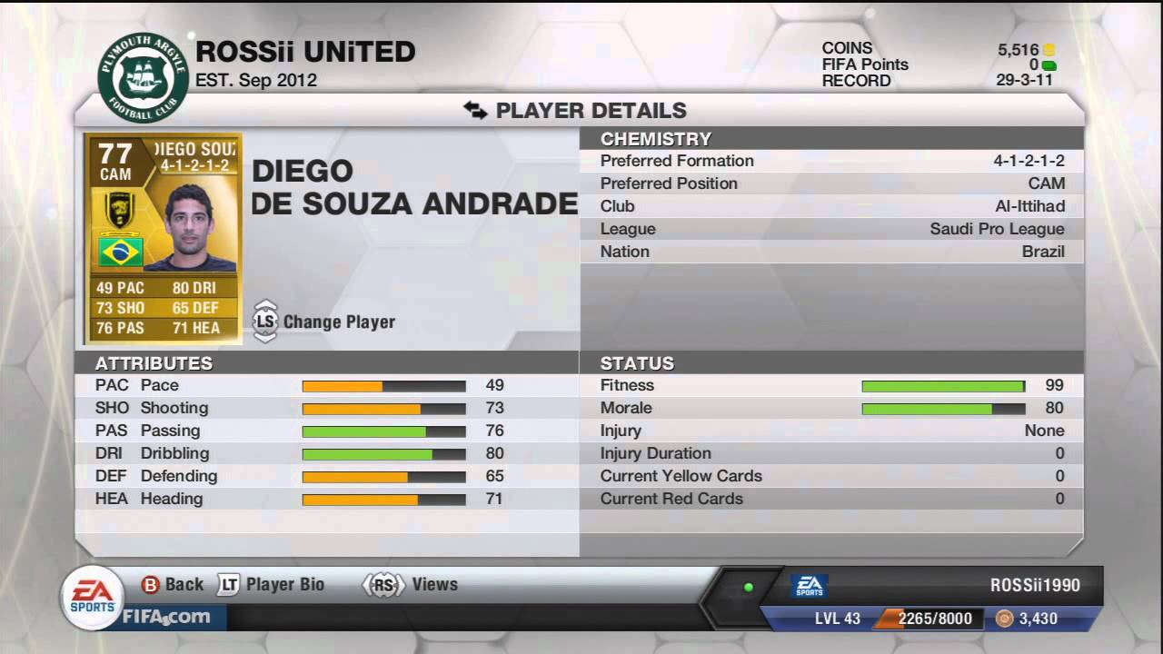 Fifa 13 Ultimate Team - All 5 Star Skillers