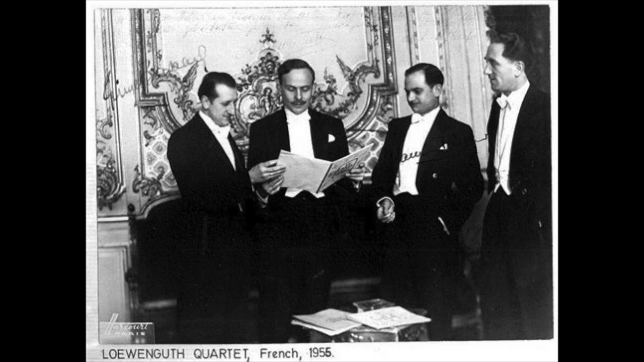Quatuor Loewenguth - Jean Fran&ccedil;aix - String Quartet