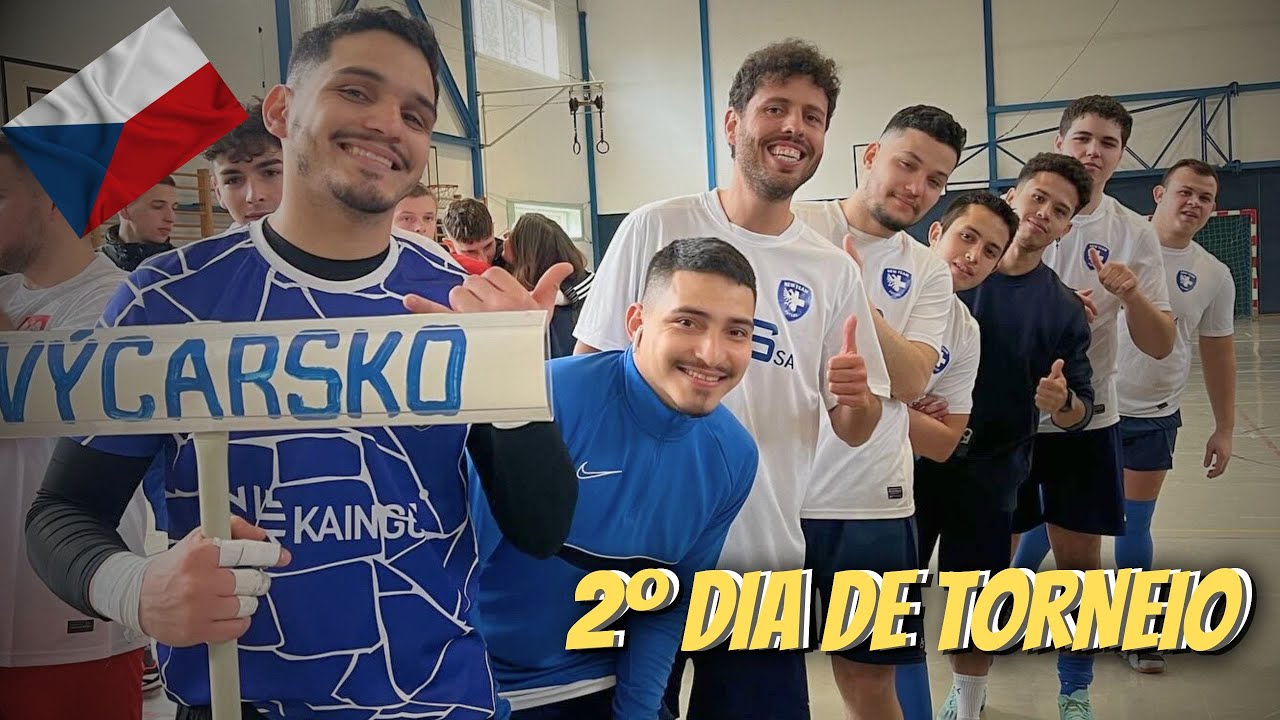 2º DIA DE REPUBLICA TCHECA E COMEÇOU OS JOGOS..