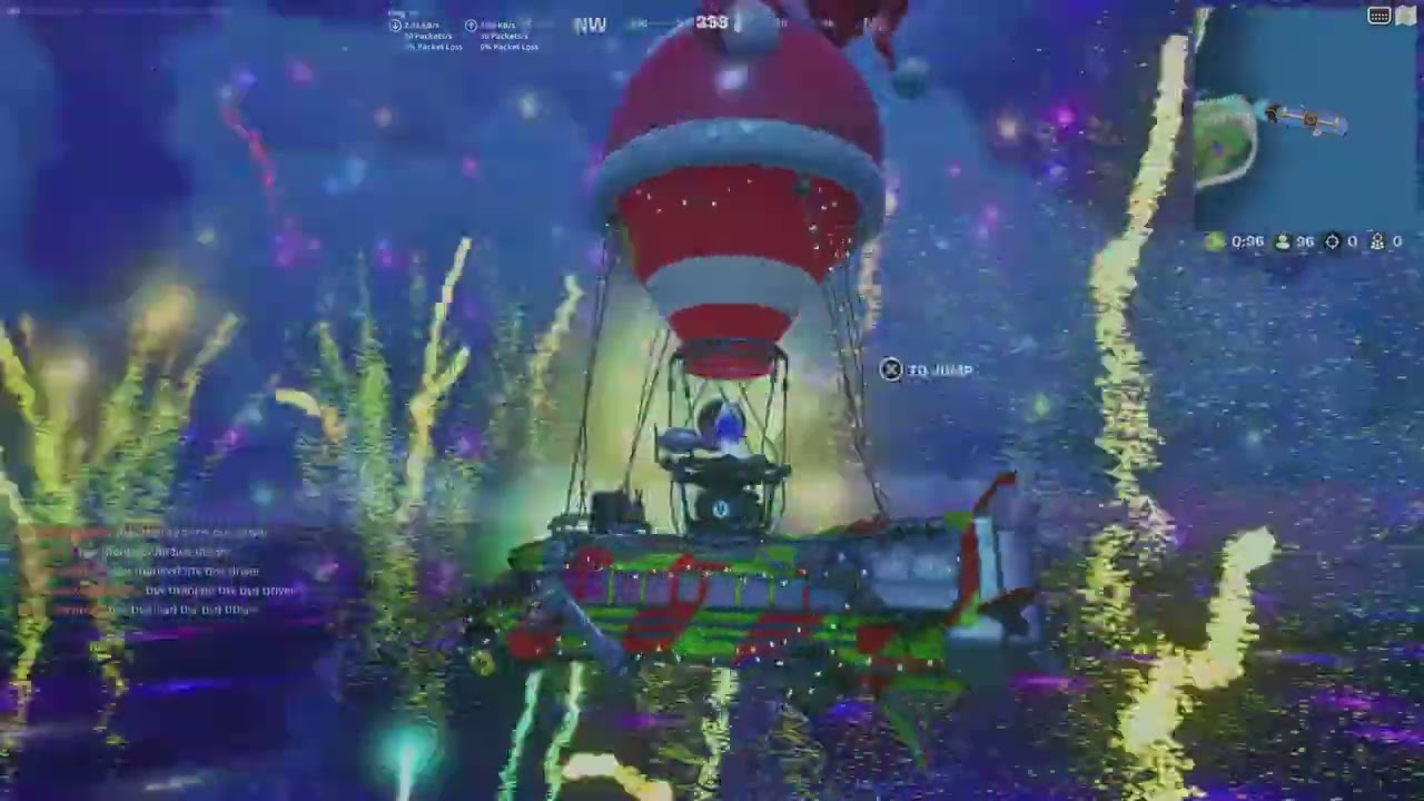 New Year's Celebration On The Battle Bus
