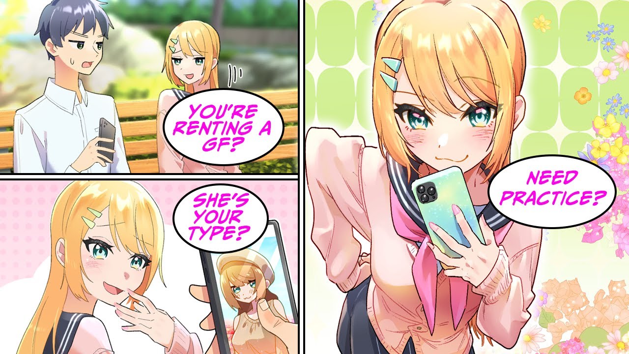 [Manga Dub] I was looking at rental girlfriends when my delinquent classmate... [RomCom]