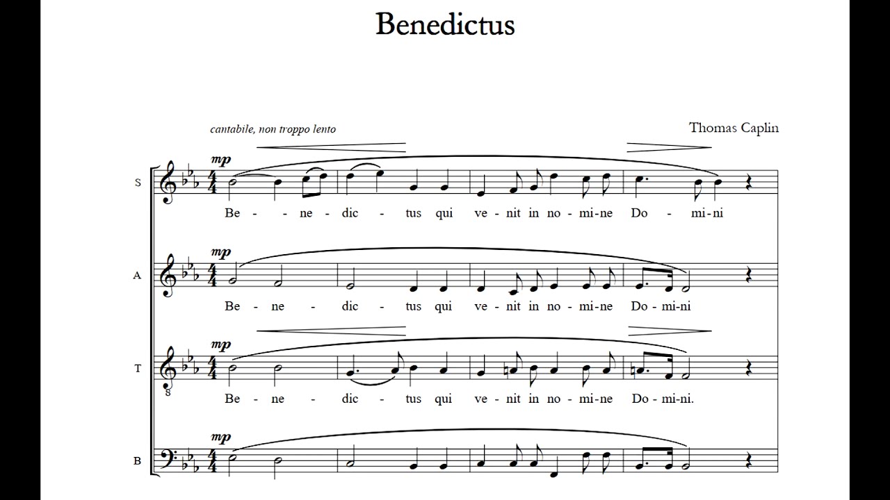 Benedictus (from 