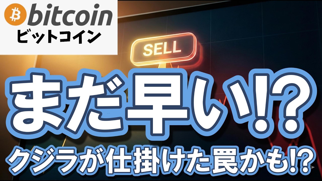 仮想通貨 ビットコイン】「底打ちだ」と騒ぐにはまだ早い！今回の反発はクジラが仕掛ける罠かも！？（朝活2122）