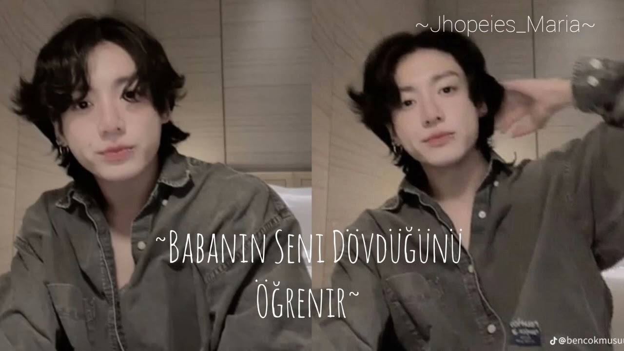Jungkook ile hayal et|Babanın Seni Dövdüğünü Öğrenir|TB