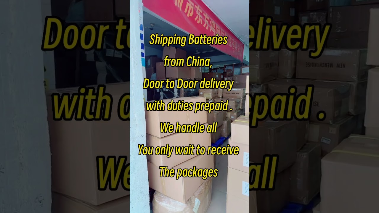 How to ship batteries from China at cheapest price? #chinashippingagent #importfromchina #battery