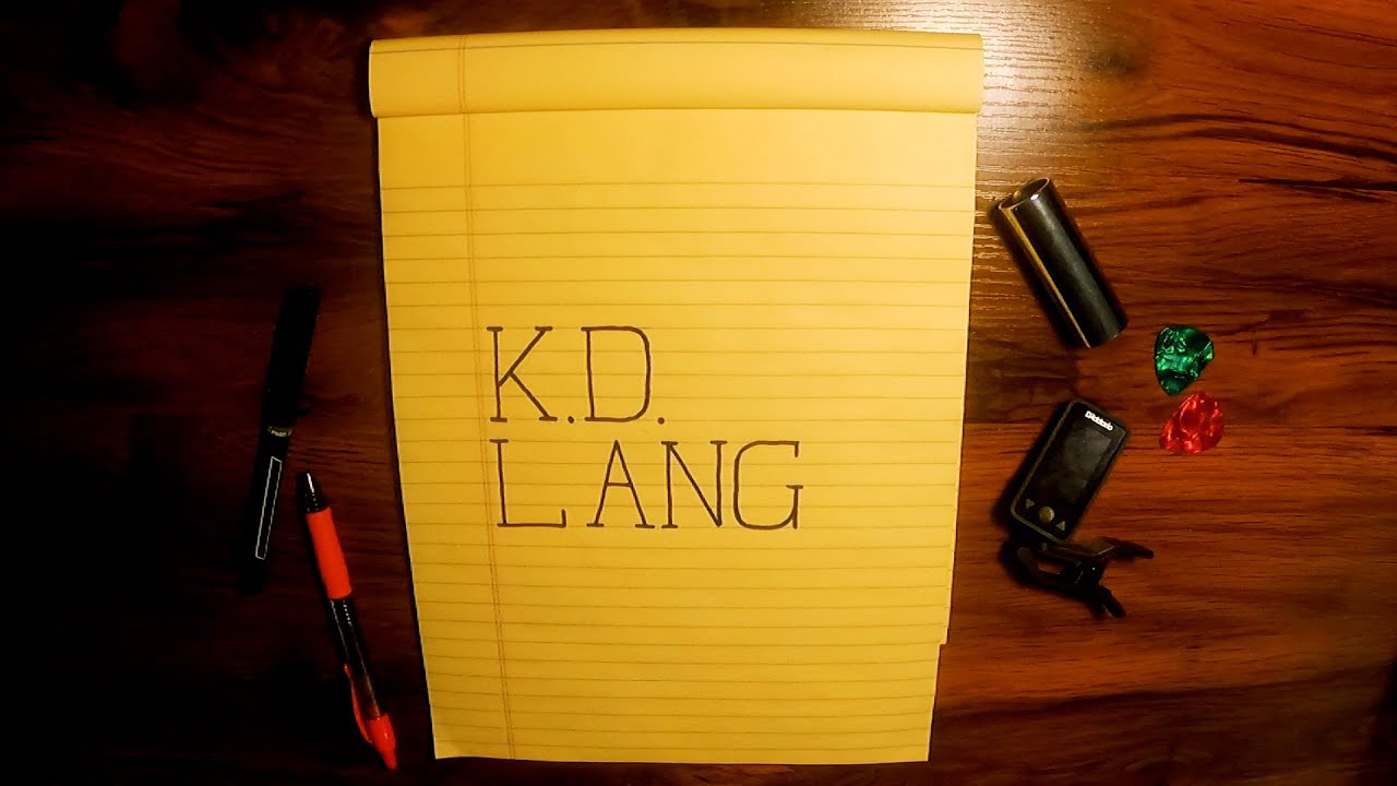 How k. d. lang writes songs (and how it helped me write one of my own)