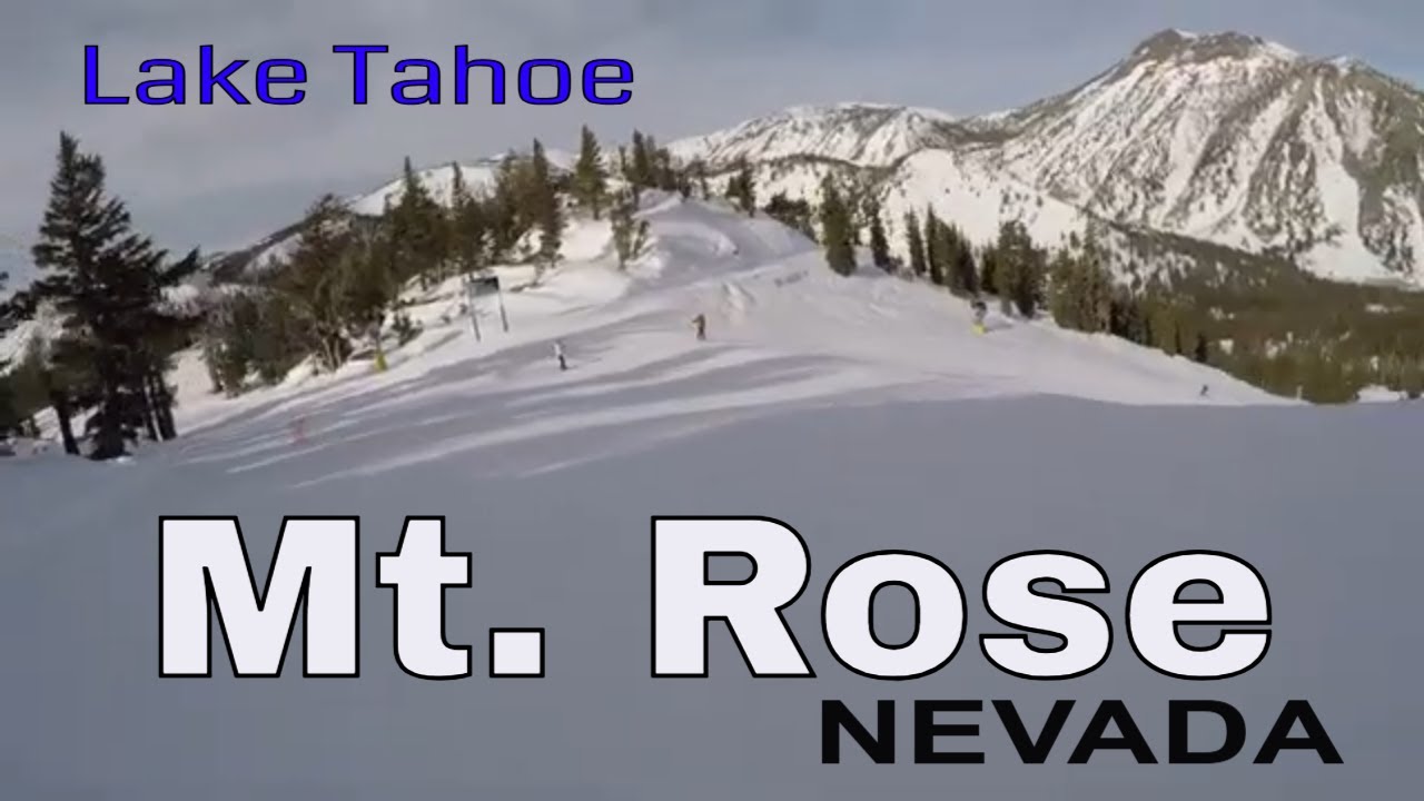Ski Mt. Rose, Nevada - January 2026 GoPro PS