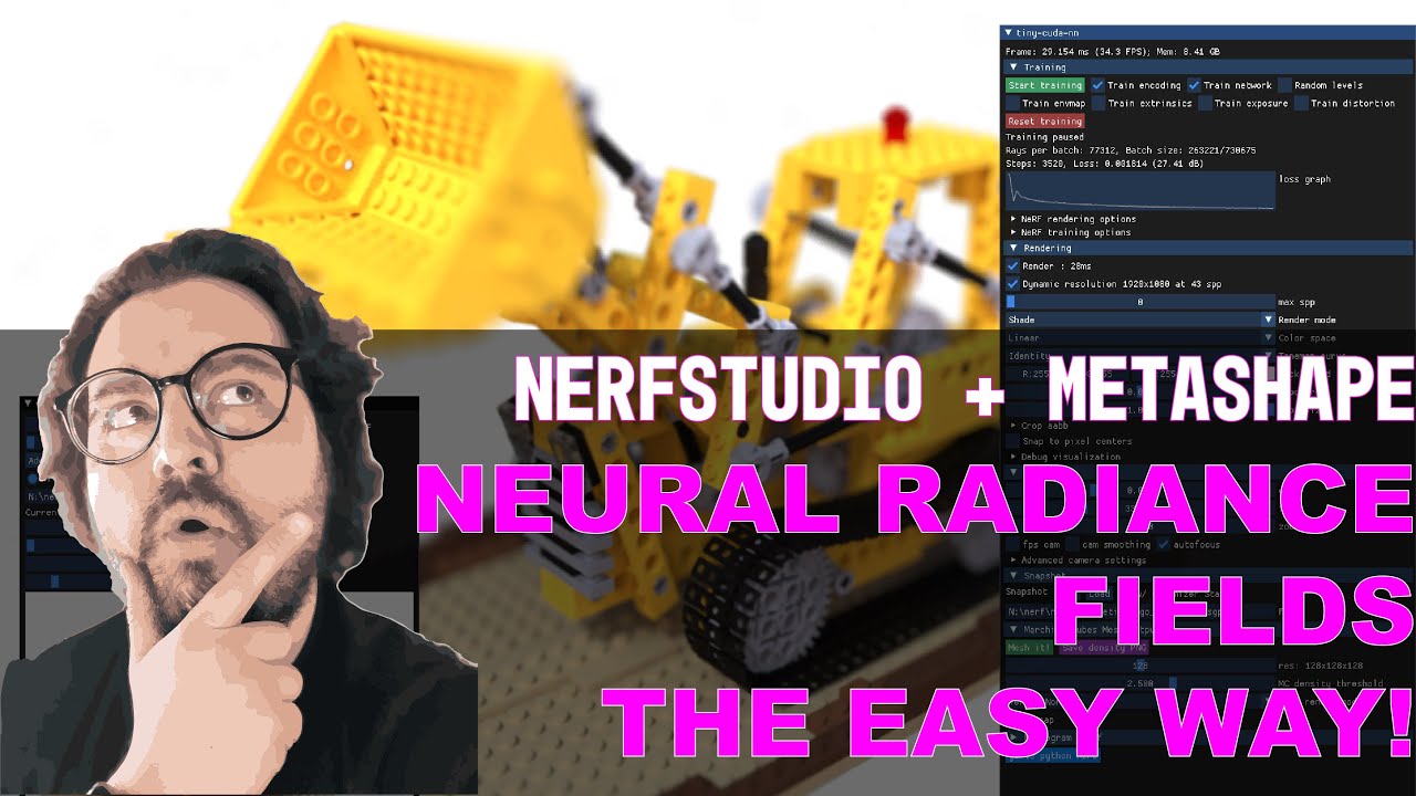Neural Radiance fields: the easy way!