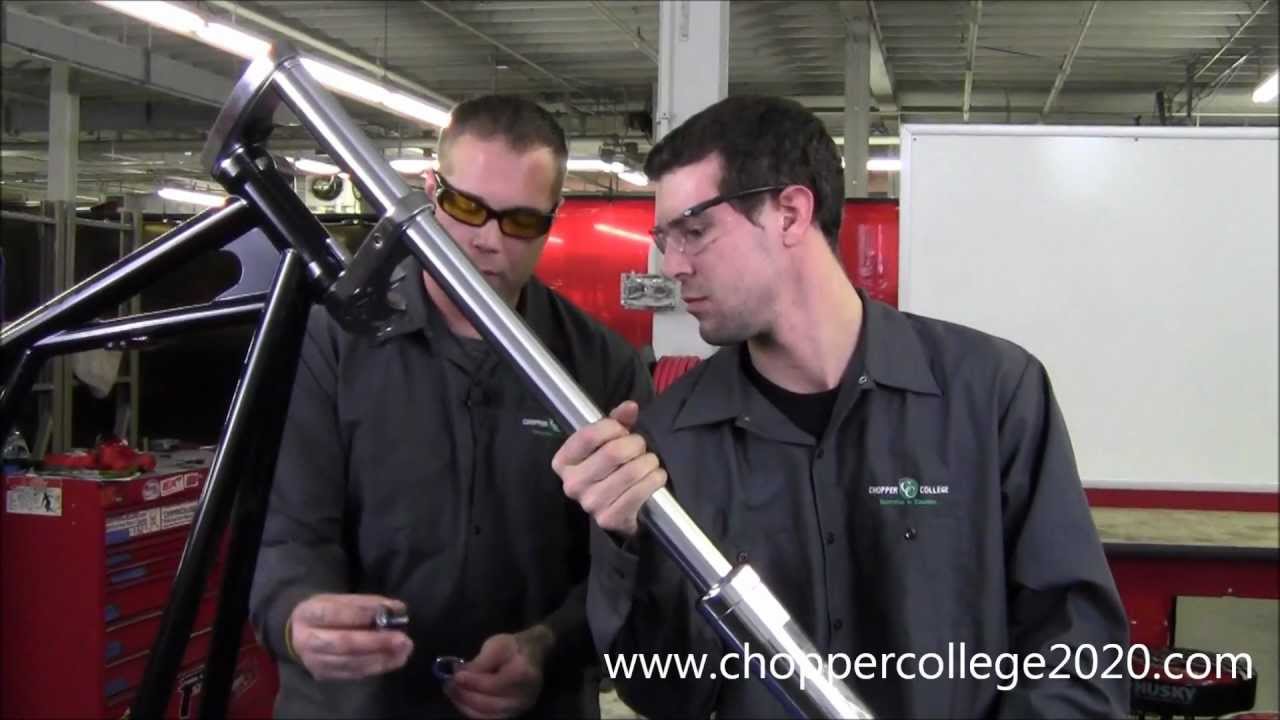 How to Install Motorcycle Front Fork Legs