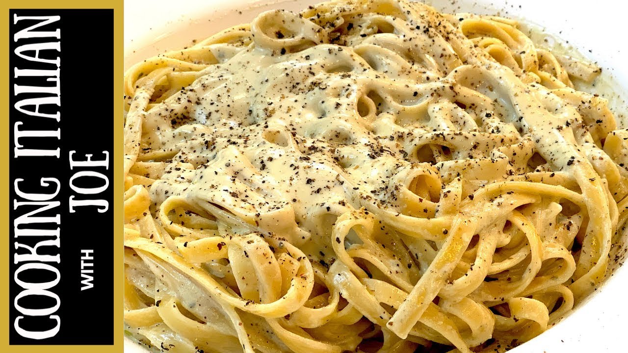 Fettuccine with Blue Cheese Pasta Sauce | Cooking Italian with Joe