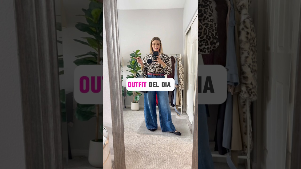 Outfit del D&iacute;a con Jeans Anchos 👖