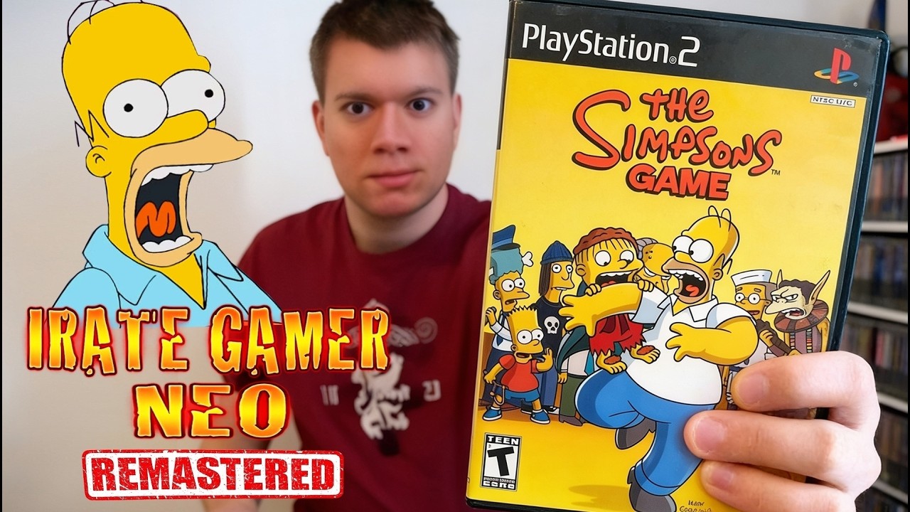 Обзор The Simpsons Video Game для Wii и PS2: РЕМАСТЕР (Irate Gamer NEO &mdash; Эп. 1)