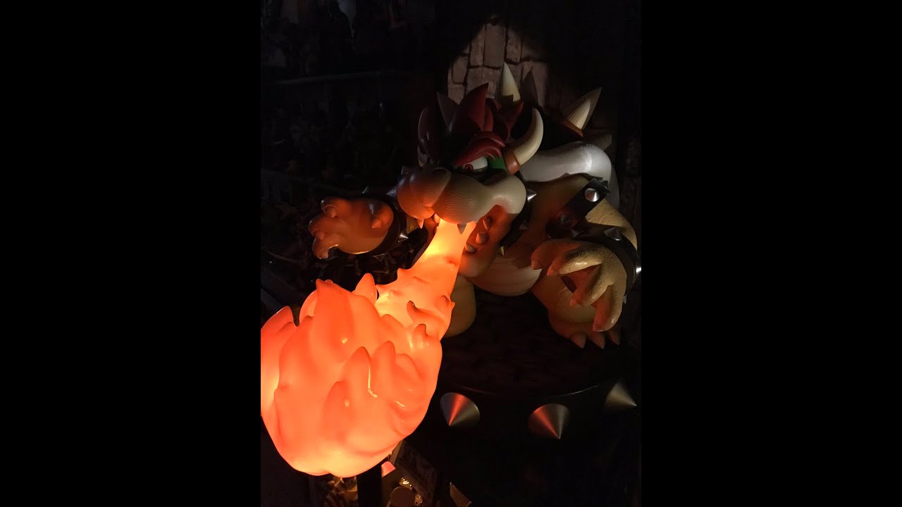 Super Mario Bowser Statue First 4 Figures Exclusive Edition