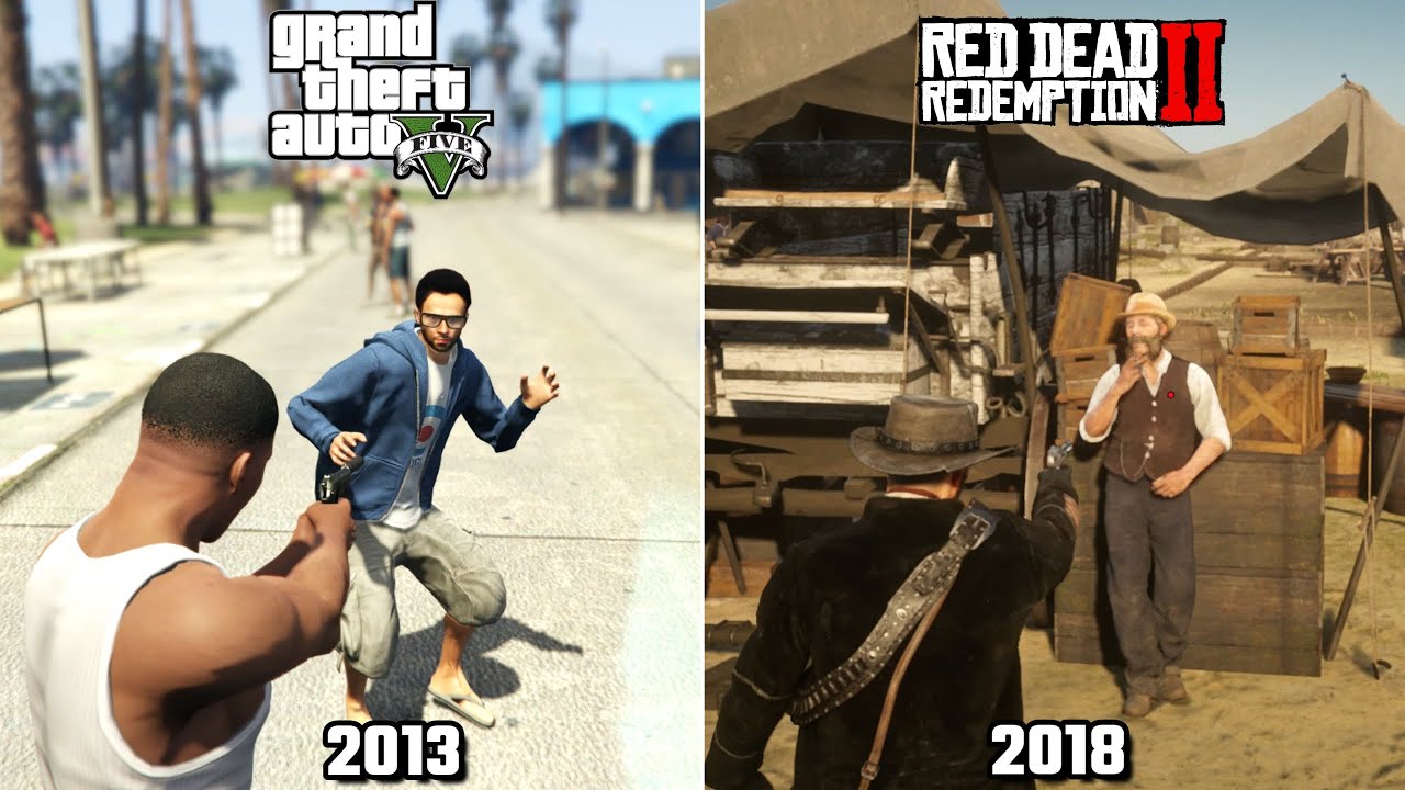 GTA V vs RDR 2 – You Won’t Believe These Details