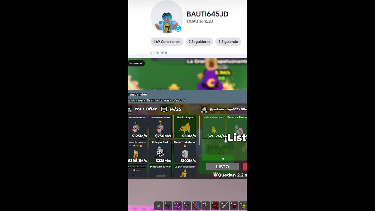 jugando con ustedes y trades (Portrait)
