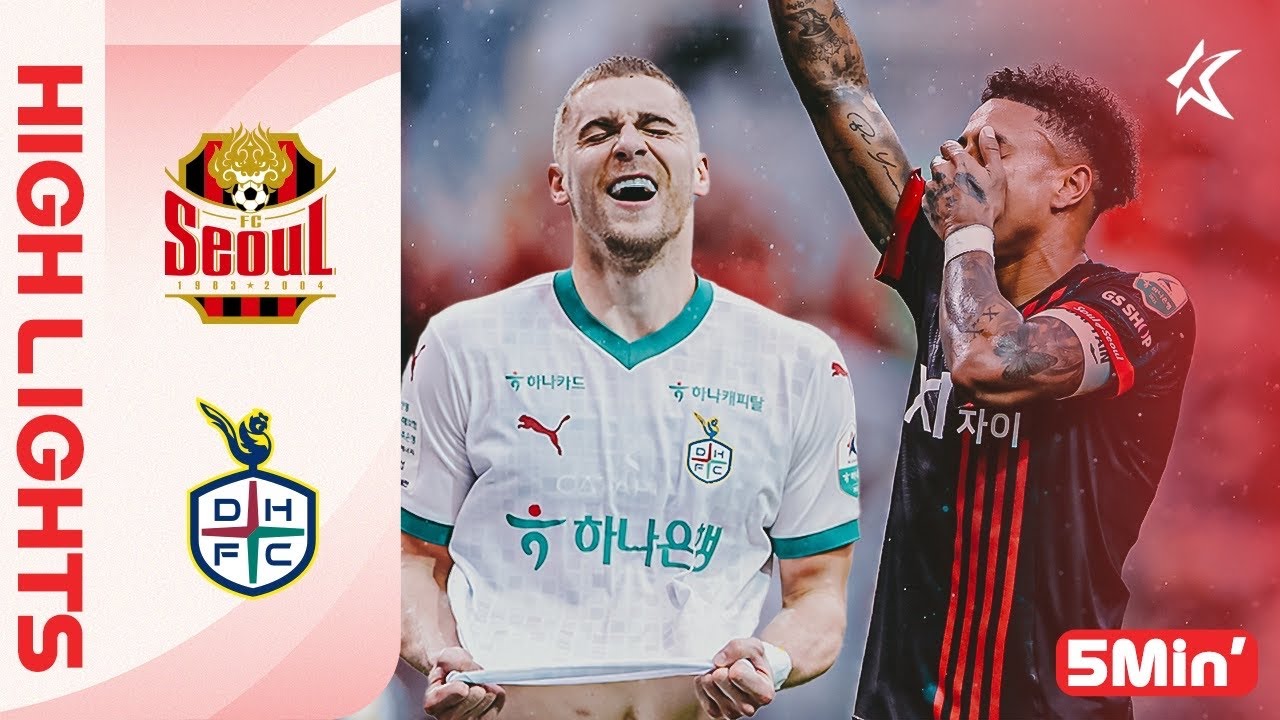 [ENG] K LEAGUE 1 R8 Seoul vs Daejeon 5Min H/L