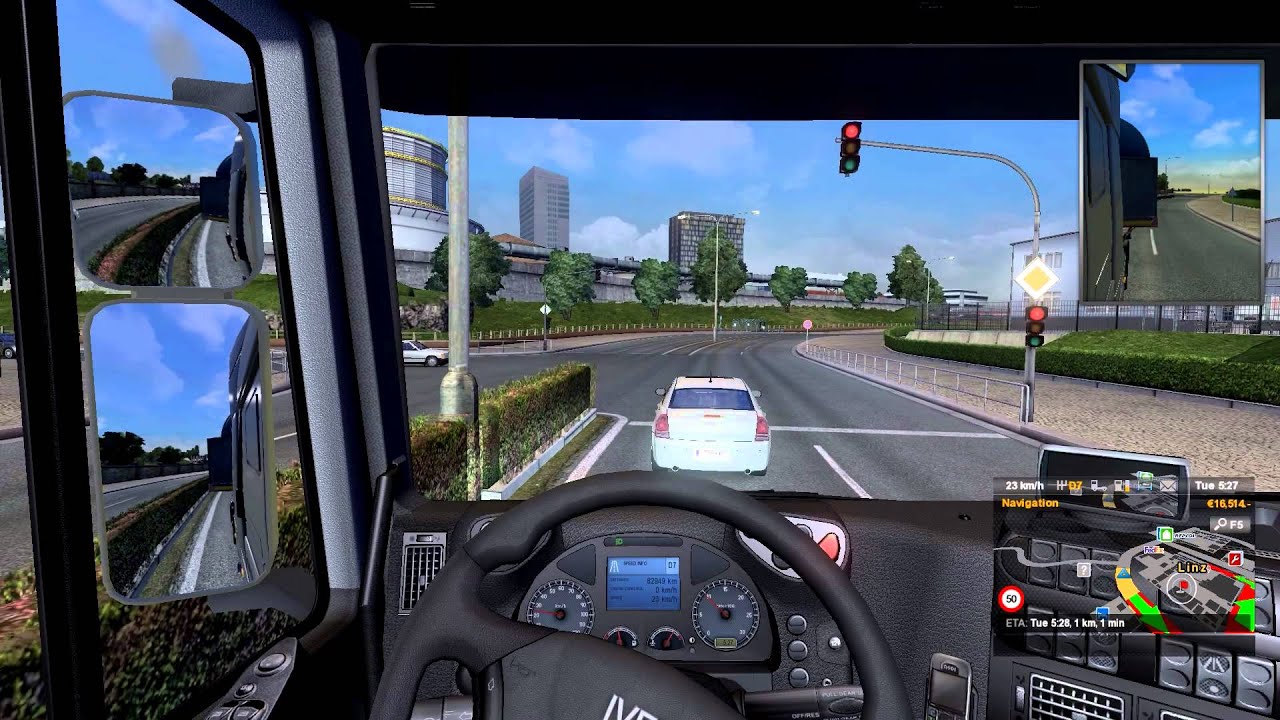 Pažaiskime Euro Truck Simulator 2 - Tankas į Lincą?! #5