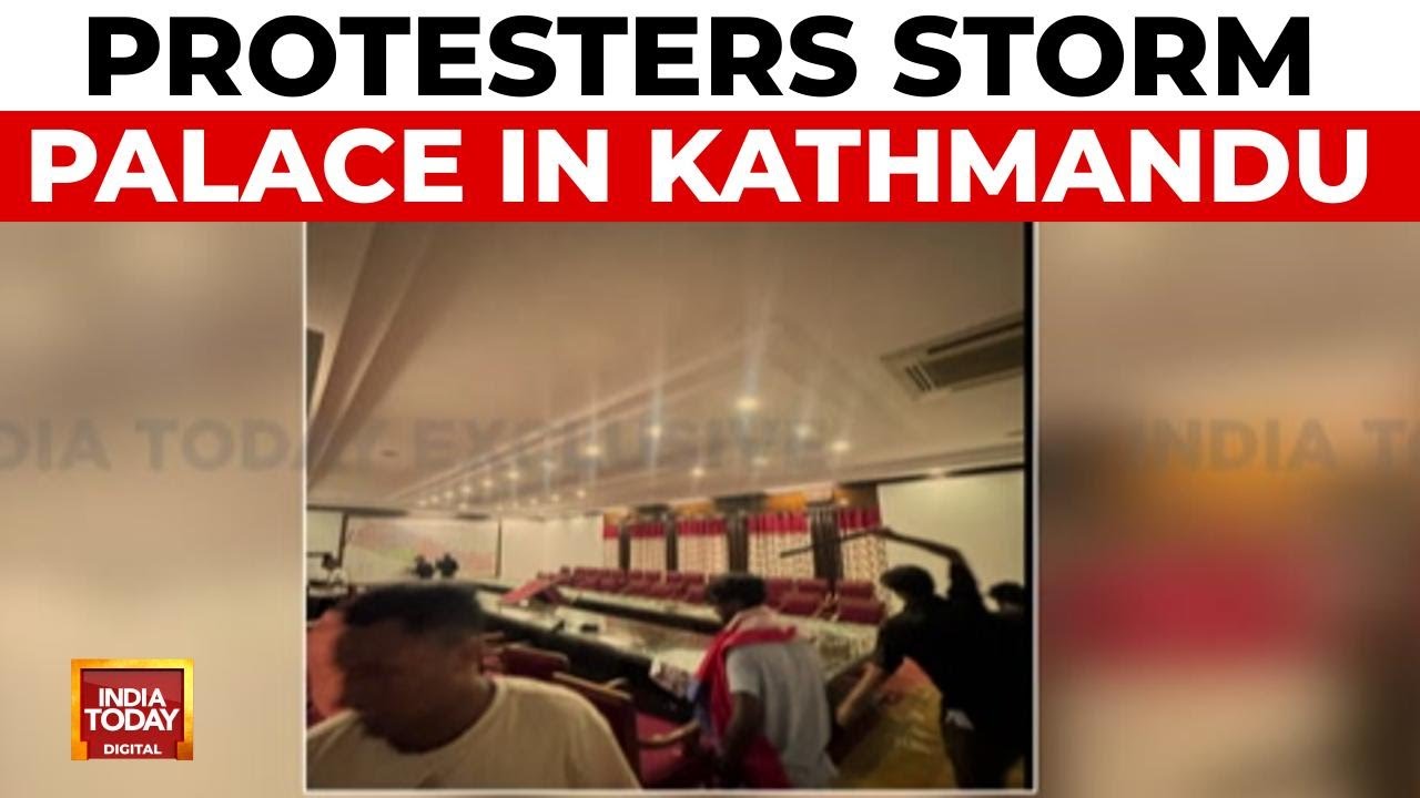 Kathmandu Chaos: Protesters Storm Palace, Loot Buildings; Indians Stranded At Airport | India Today