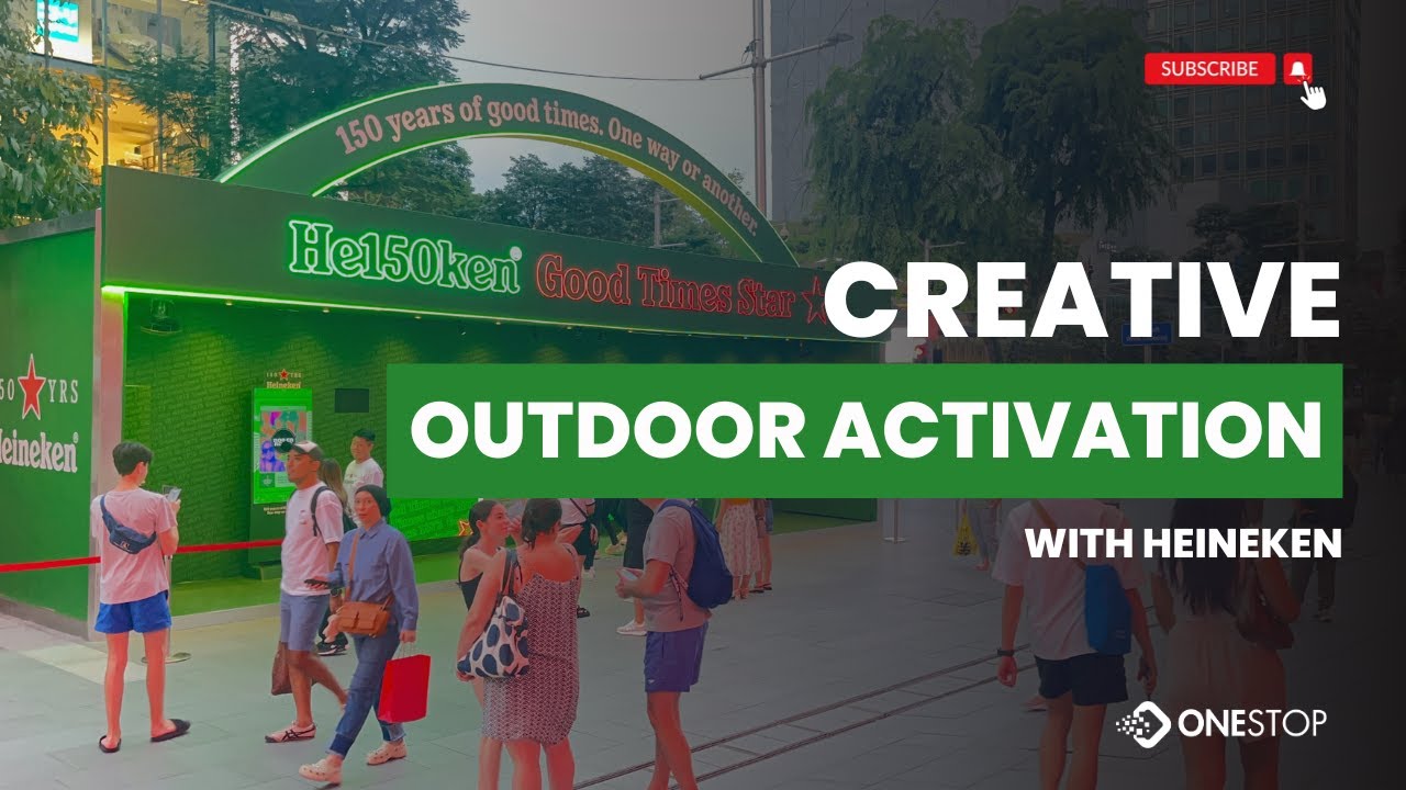 Heineken 150th Orchard 2023: Captivate your audience with our creative outdoor LED activation