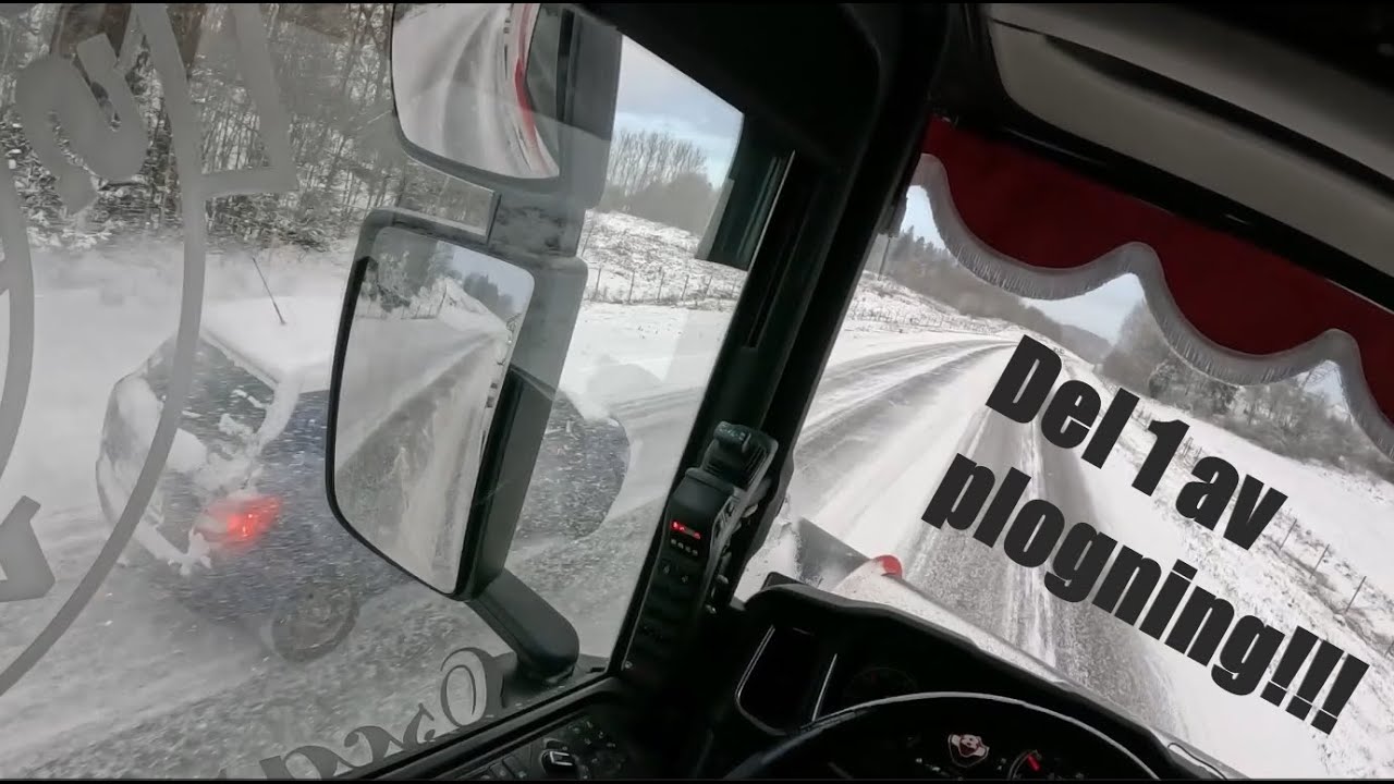 Del 1 av Snön är tillbaka! (Plogning med Scanian)