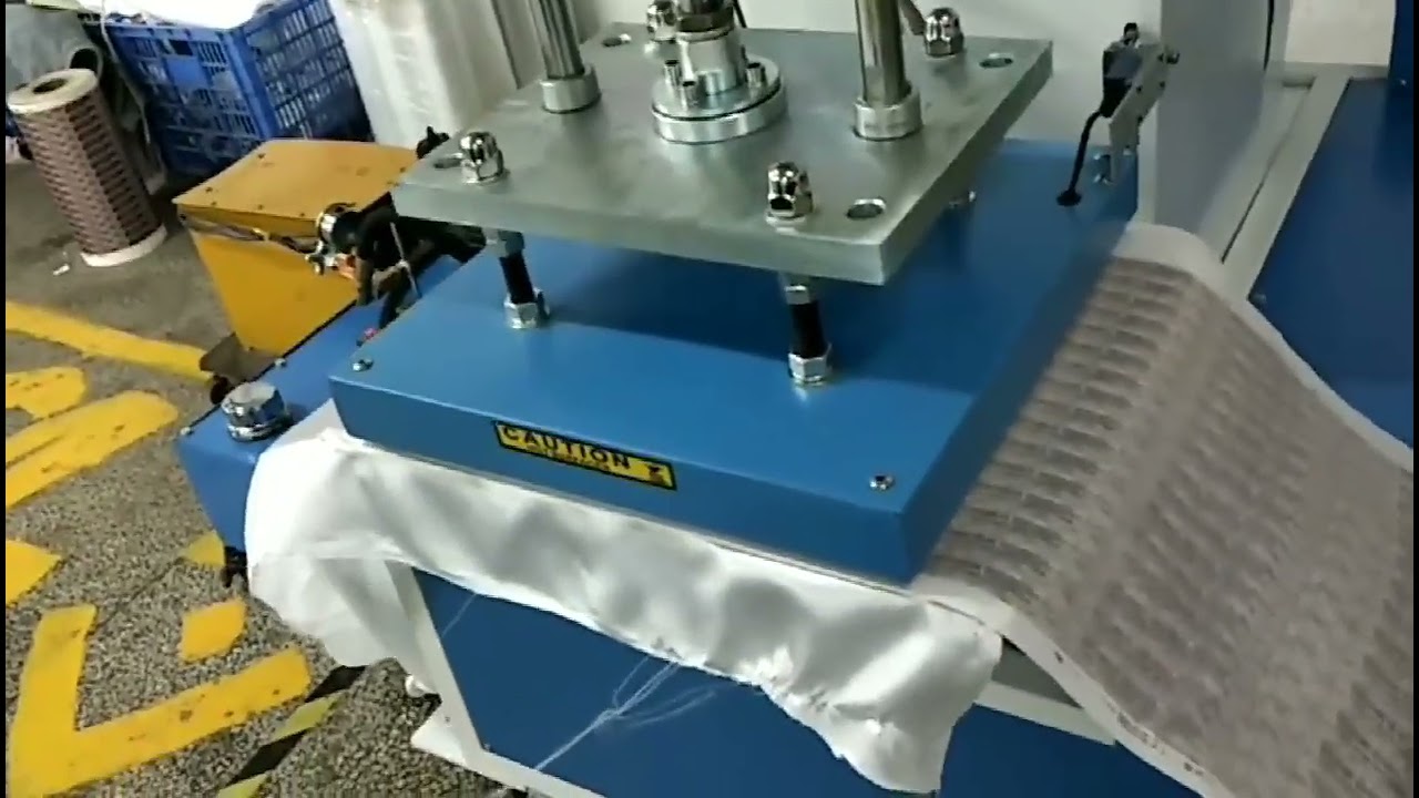 Dual Tray Hydraulic T-shirt Digital Embossing Press Machine