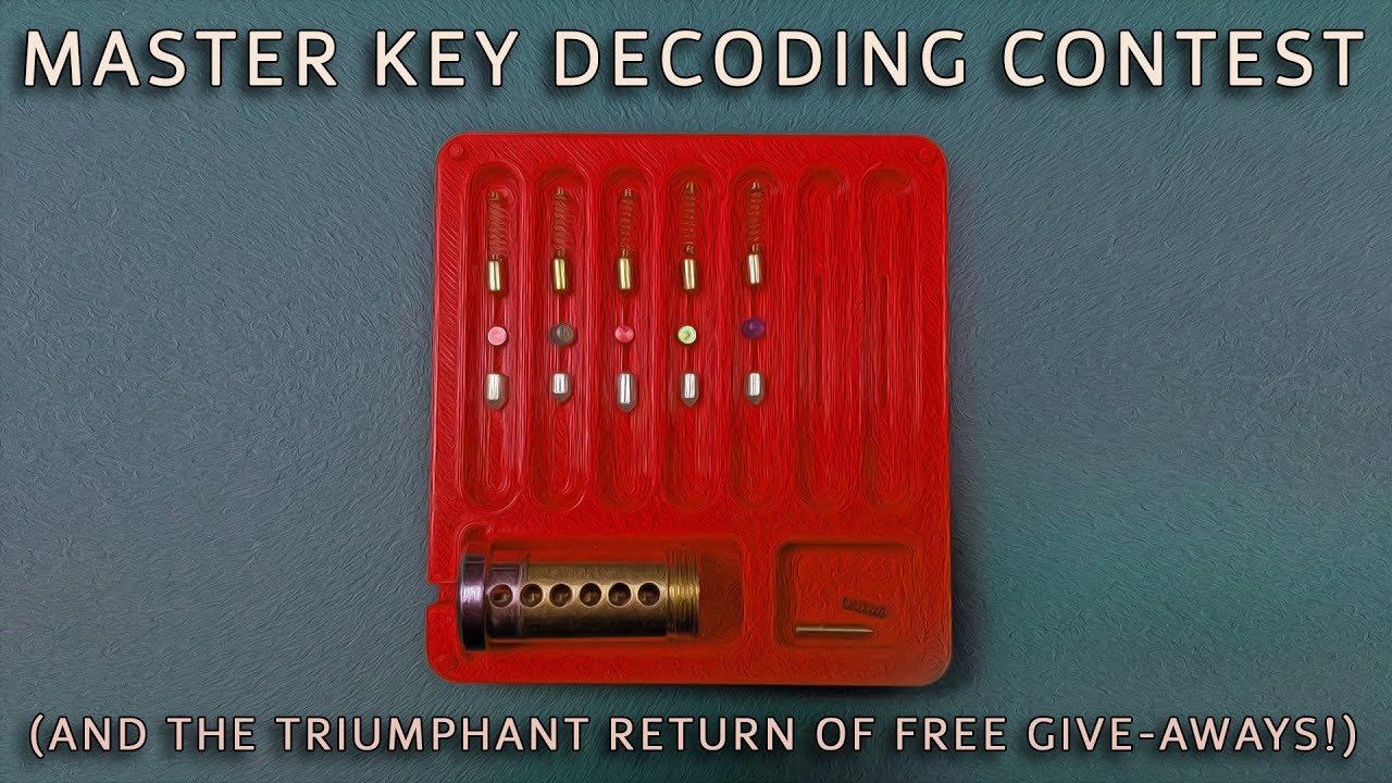 Master Key Decoding, a CONTEST, and the RETURN of GIVE-AWAYS