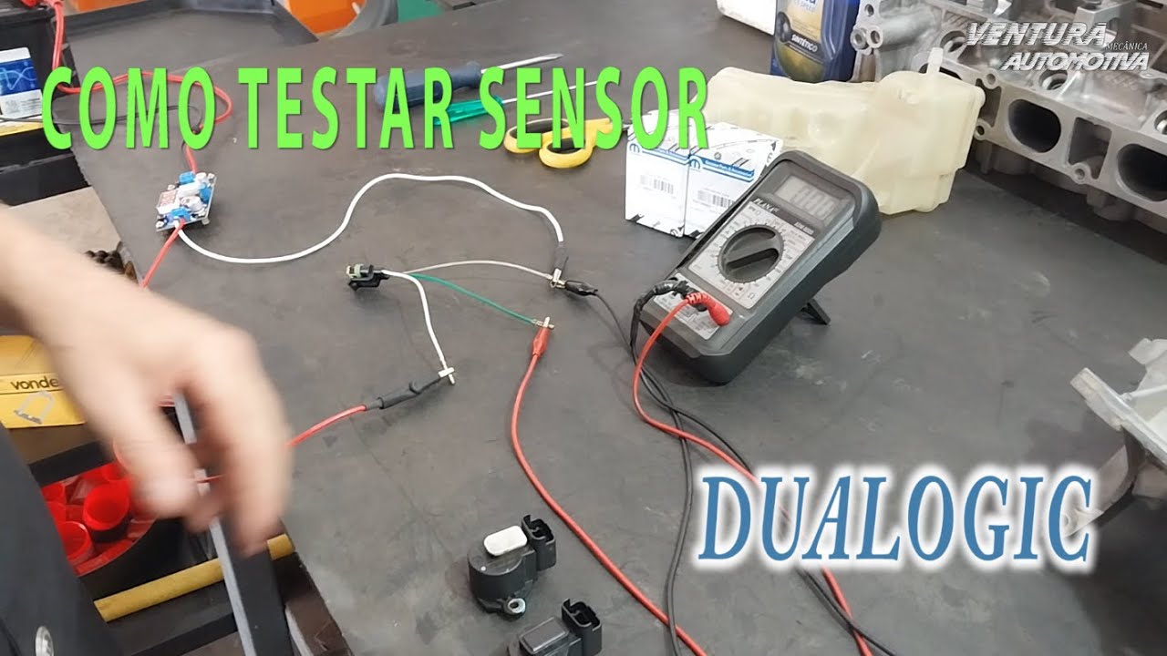 Como testar sensor do Câmbio Dualogic