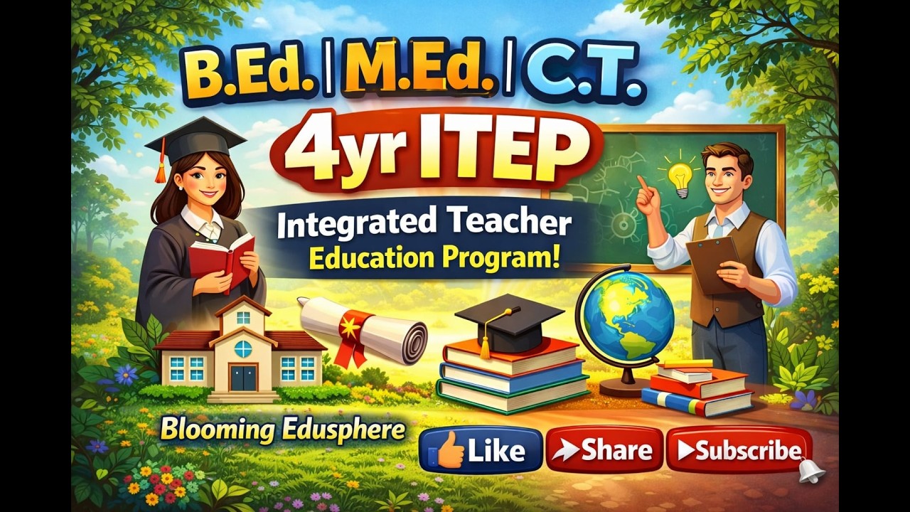 EDUCATIONAL AWARENESS/PEDAGOGY for RIE B.Ed.,ITEP, C.T.,STATE B.ED., CUET, ALL TEACHING EXAMS