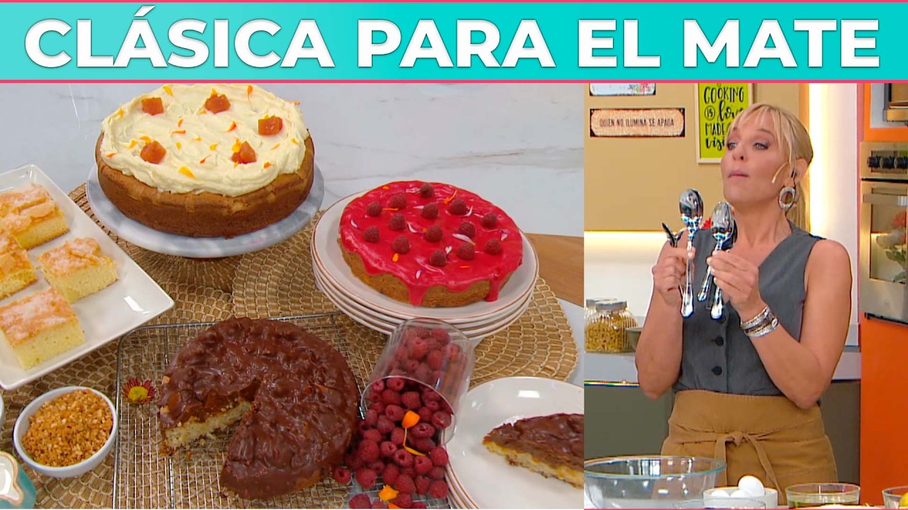 La tarta matera de las 15 cucharadas de Jime Monteverde: ideal para la hora de la merienda
