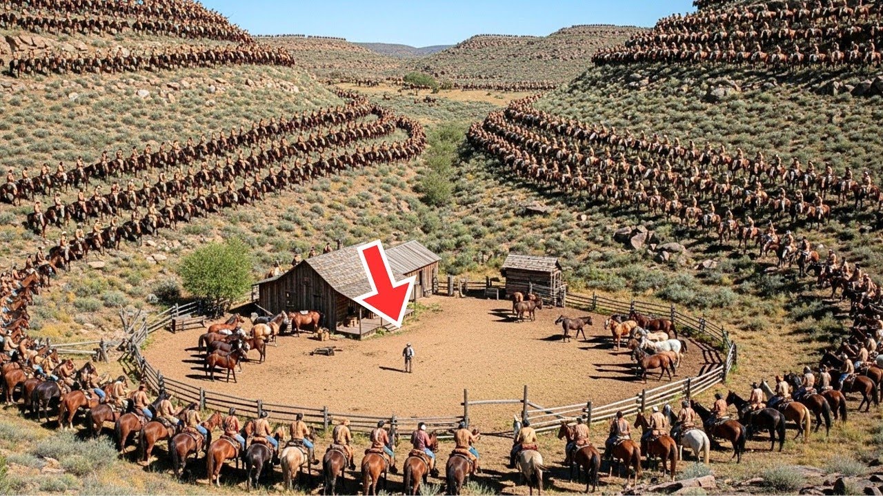 Er gab einer riesigen Apache-Frau Wasser – am nächsten Morgen umzingelten 300 Krieger seine Ranch