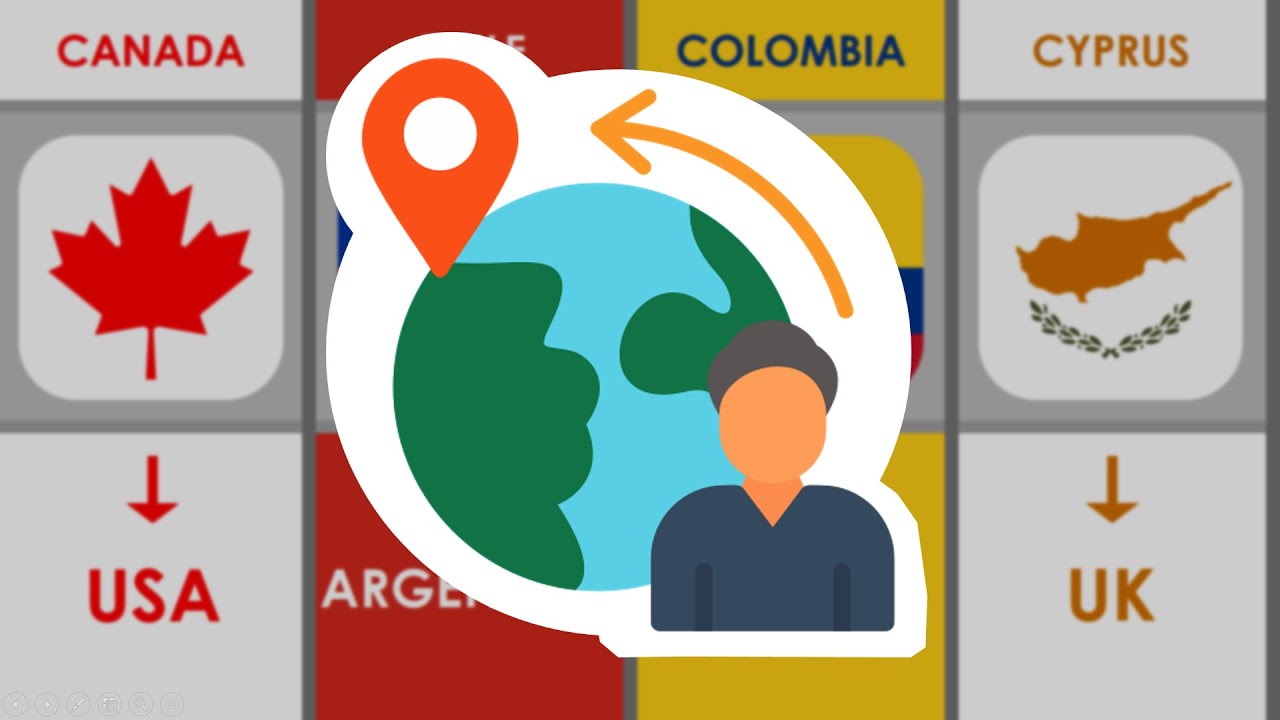 WHERE PEOPLE MIGRATE MOST? (FROM - TO)