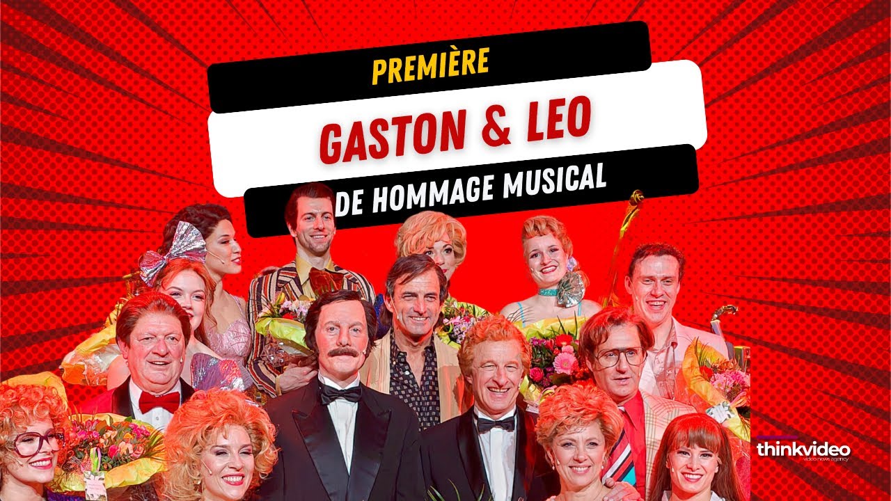 Gaston en Leo de hommage musical met Warre Borgmans en Jurgen Delnaet succesvol gestart in Antwerpen