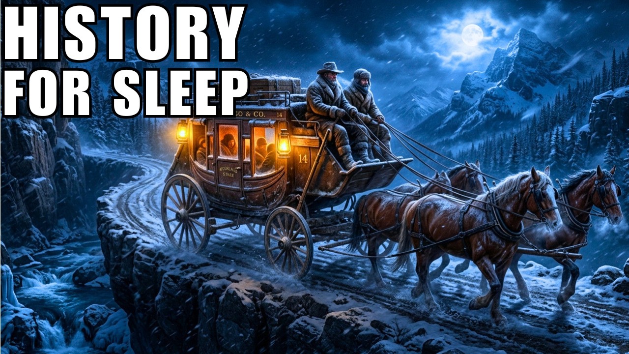 Sleeping in an 1881 Wild West Stagecoach During a Deadly Blizzard | America History