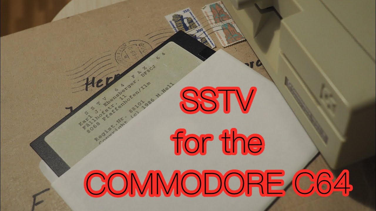 SSTV / FAX system for the Commodore C64