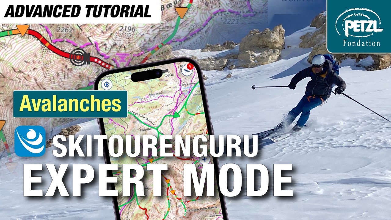 Tutorial - Skitourenguru expert mode: GPX, ski touring...