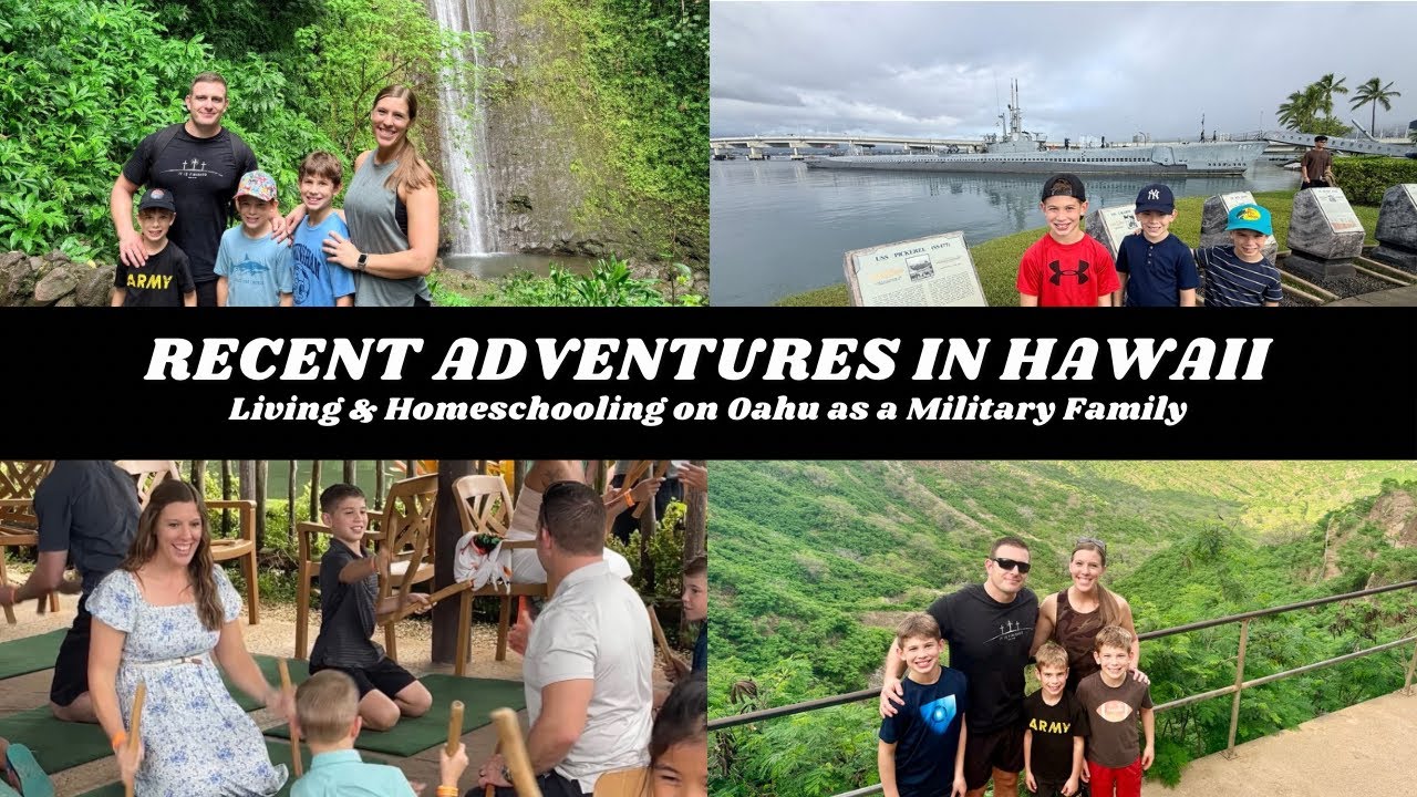 Recent Adventures in Hawaii | Living & Homeschooling on Oahu as a Military Family 