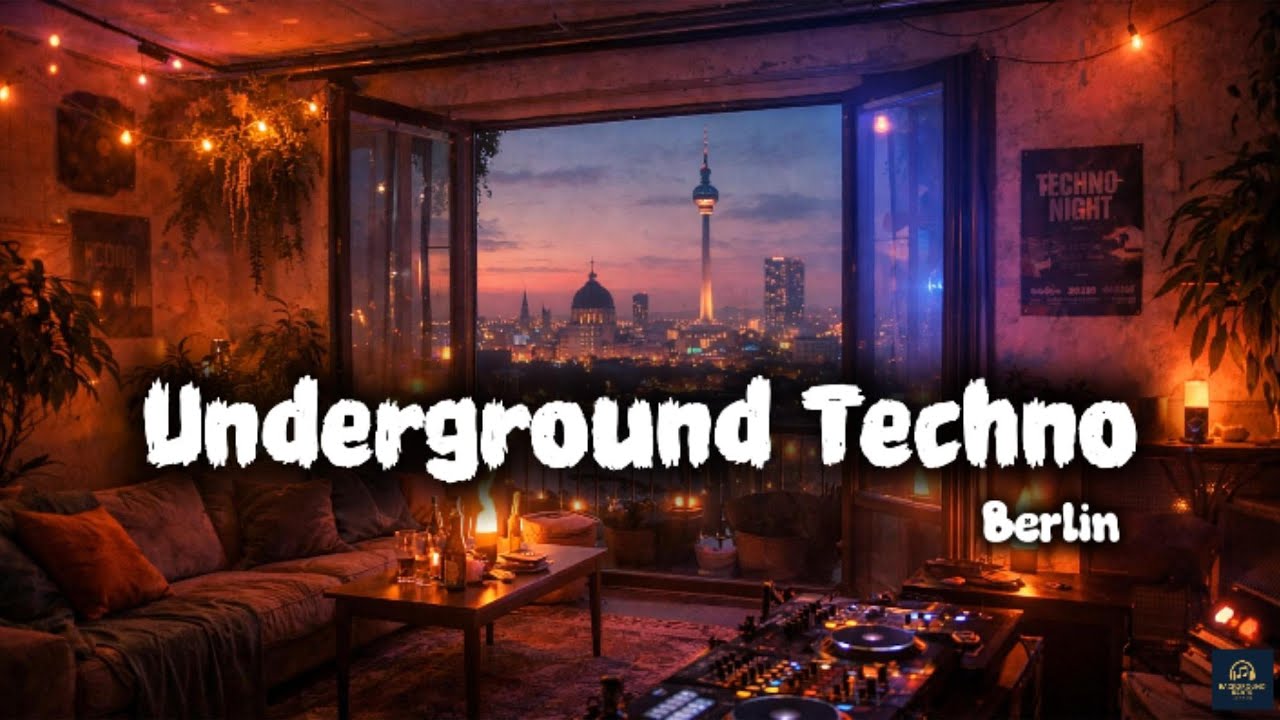 Berlin Underground Techno | Deep Minimal House Party &bull; Dark Electronic Vibes