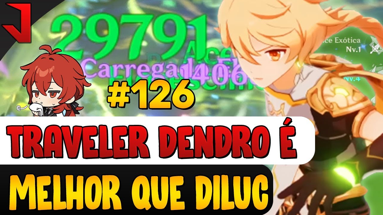 DILUC NÃO SOLOU E TIVE QUE APELAR PRO TRAVELER | ANÁLISE SHAZOWAQ | GENSHIN IMPACT