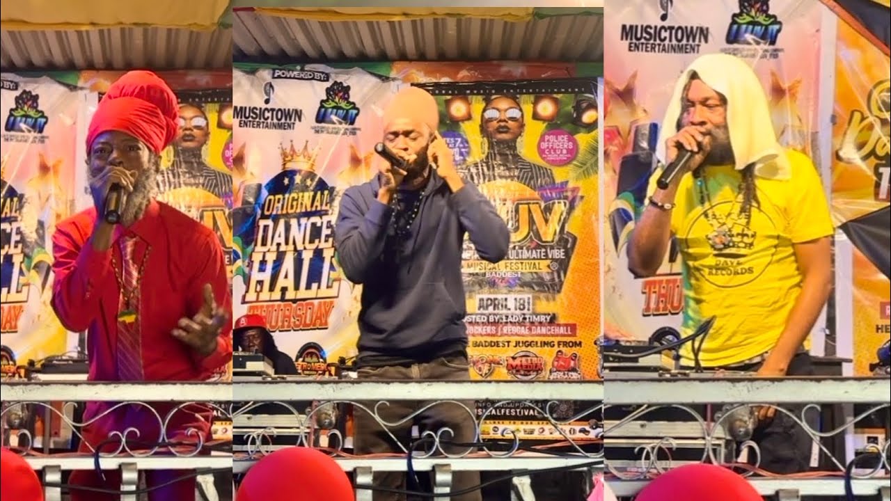 3-Lions Roar❗ Lion Face, Jah Gideon, Emanuel Stain BLAZE DI BIGGEST FIRE @ Rubadub Thursday Must See