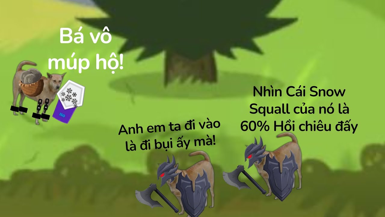 Trời cực lạnh kèm Enslaved Giant bắn tê tái ở vị trí xa!