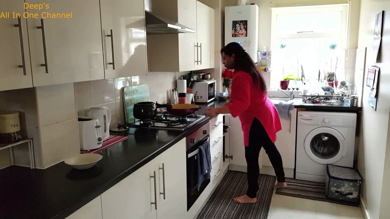 INDIAN SIMPLE LUNCH ROUTINE in 45 mins | DIML | Kali Chana Daal with Sookhi Arbi, Rice & Roti