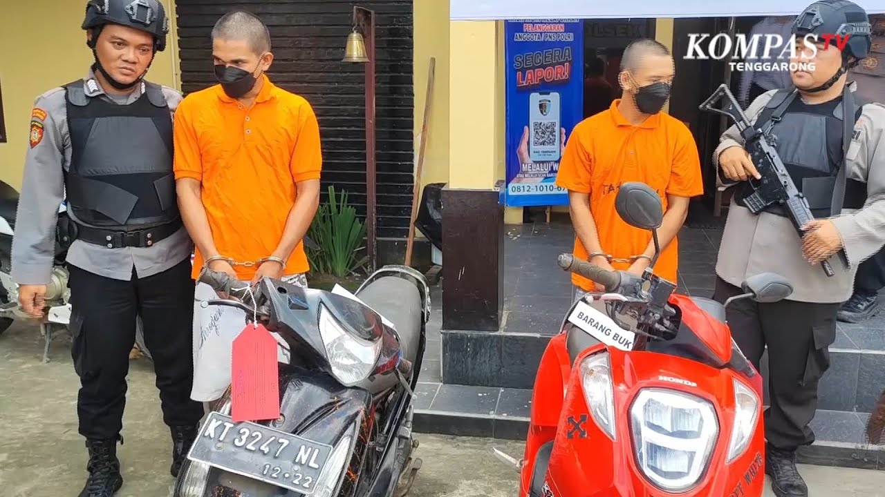 Tertangkapnya Dua Pelaku Curanmor di Samarinda