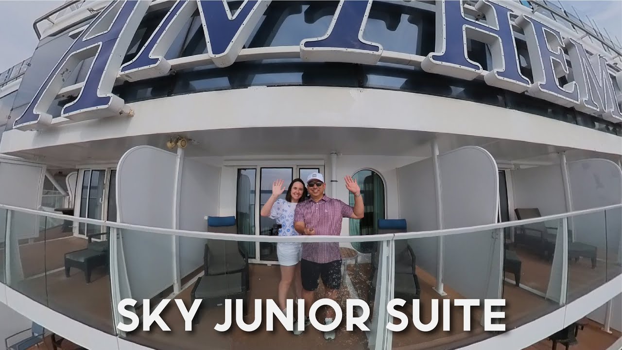 Внутри каюты Sky Junior Suite на Anthem of the Seas | Экскурсия по каютам Royal Caribbean