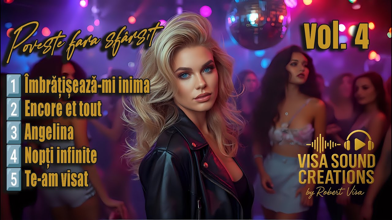 VISA SOUND CREATIONS – Hiturile iubirii Vol. 4 💖 (Poveste fără sfârșit) #muzicaromaneasca #emotii
