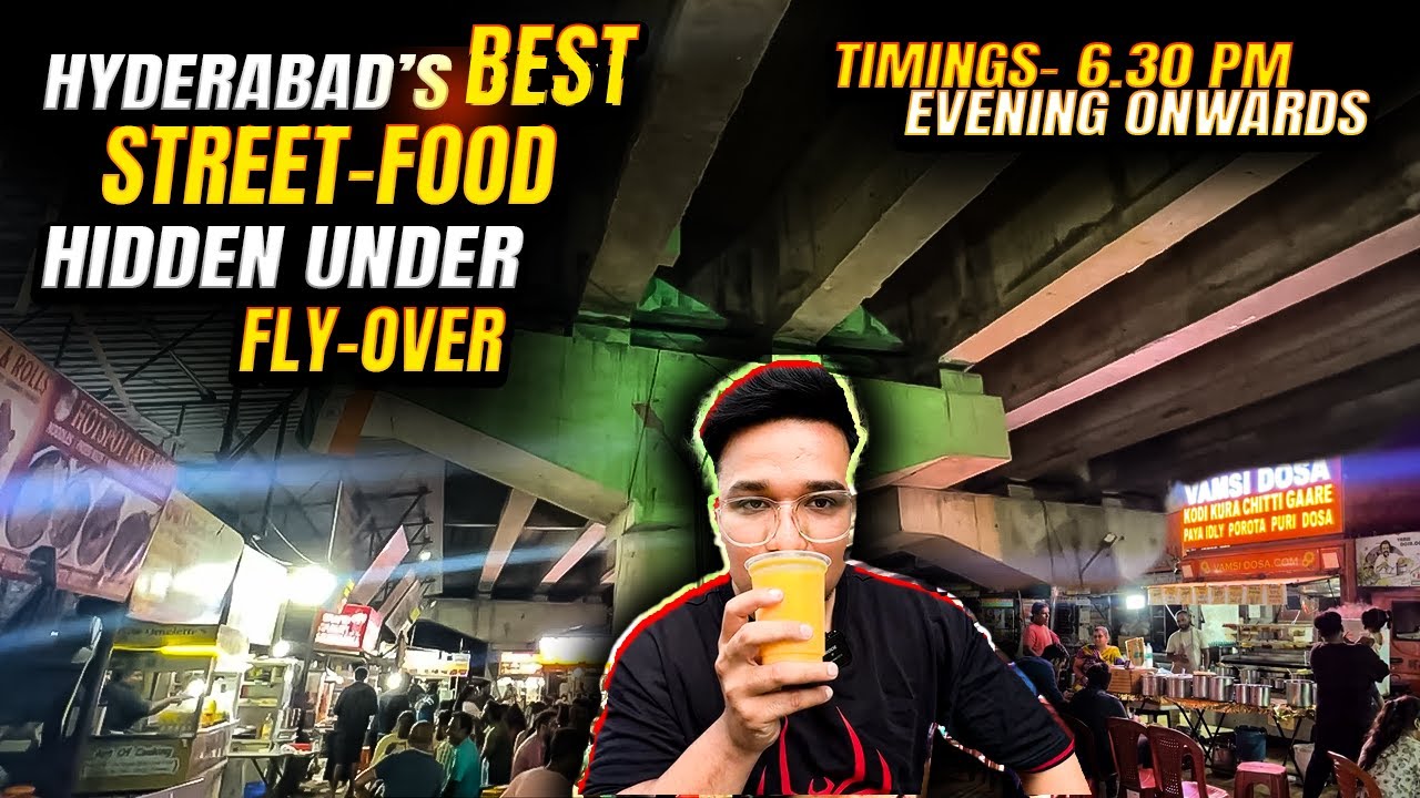 Best Street Food Lane of Hyderabad | Timings 6.30 PM onwards