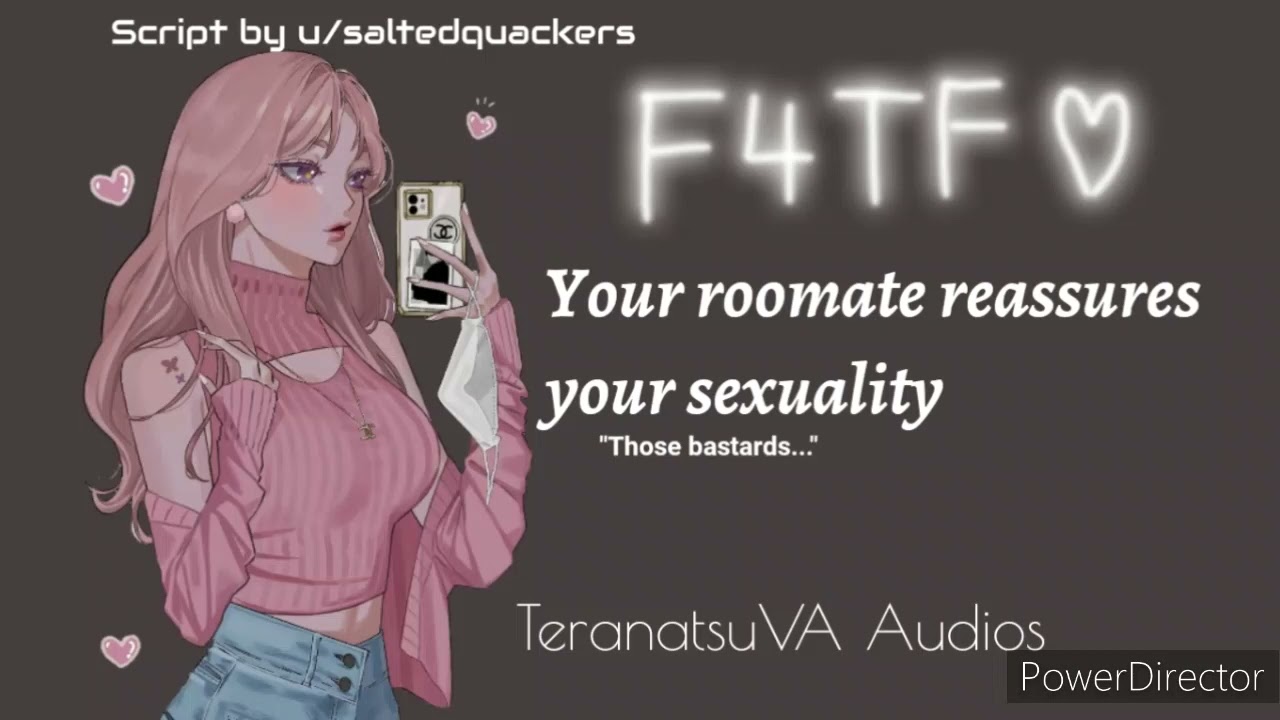 You roommate reassures your gender (F4TF) (Trans comfort) (SCRIPT BY u/saltedquackers) (Platonic)