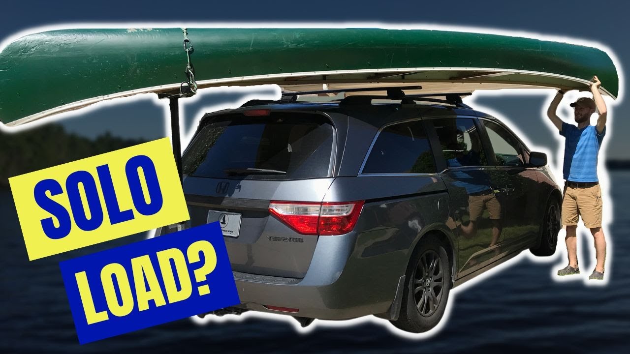 The BEST Way To Load A Canoe By YOURSELF!